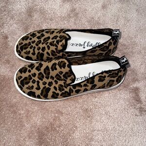 Gypsy Jazz Leopard Print Slip-On Sneakers